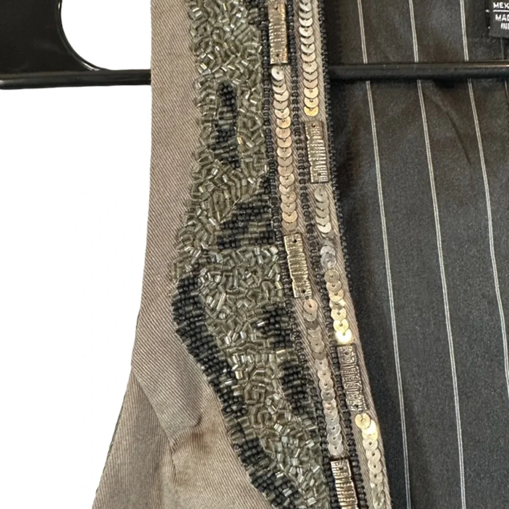 Mango brown beaded